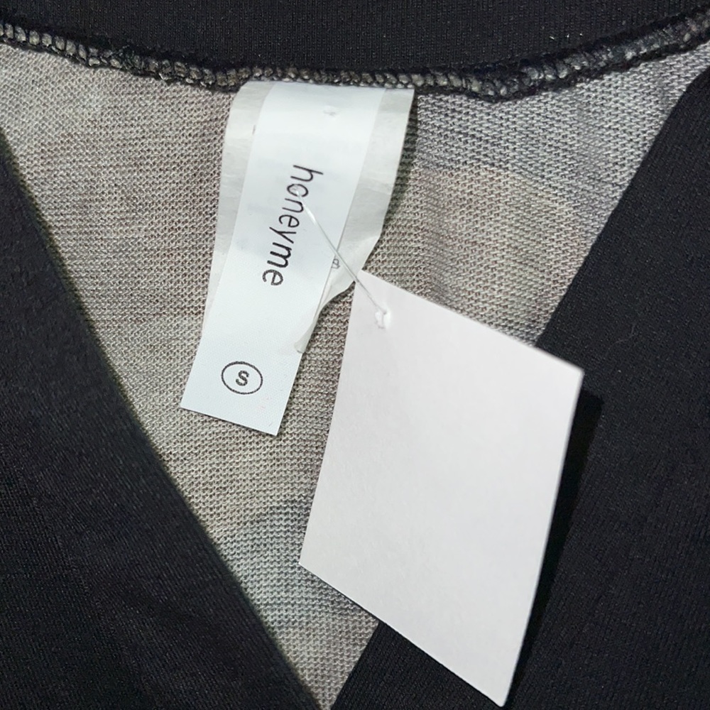 Honeyme Black & Camo Blouse S - Picture 4 of 7
